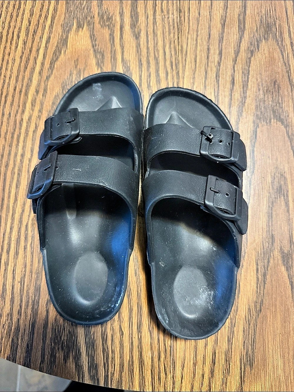Kids black sandals